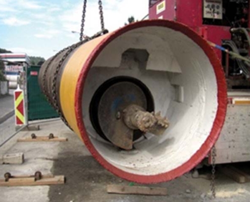 GRP Pipes in Guided Auger Boring for Storm Overflow in Styria
