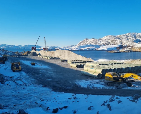 Amiblu GRP pipes for salmon farm in Norway