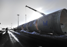 Amiblu Hobas XXL pipes for WWTP Czajka in Poland