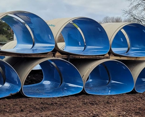 Amiblu NC Line pipes for East Budleigh culvert rehab