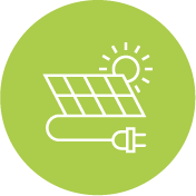 icon CO2-optimized production circle