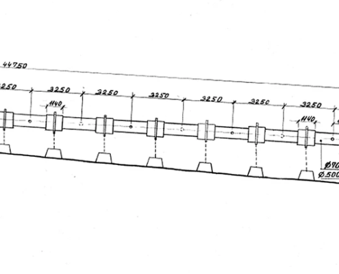 drawing Enga outfall diffuser