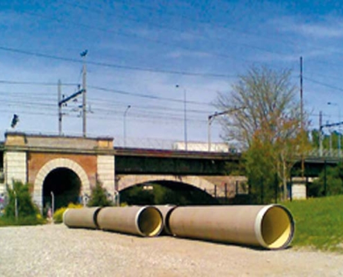 Renovation of a Sewer Main with 15 Tangential Shafts in Strasbourg