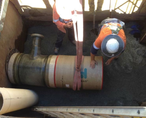 Hobas GRP for Australia’s Largest Ever Pressure Jacking Project in Gold Coast