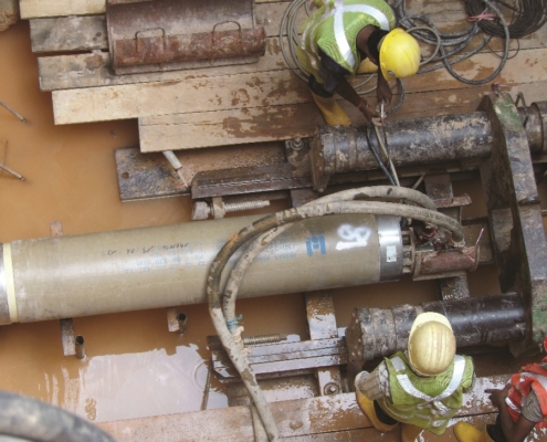 HOBAS Pipes First Jacking Singapore