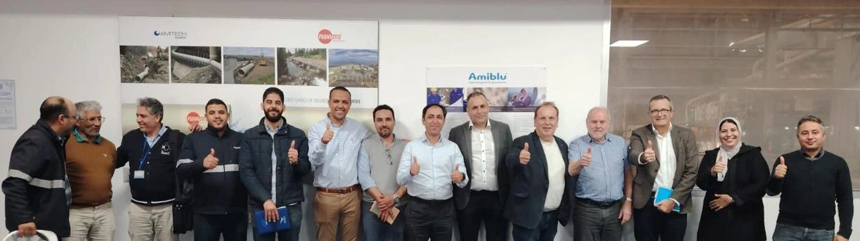 Amitech Morocco Team celebrates ISO 14001 certification