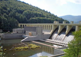 run-of-river hydropower plant Porąbka in Poland upgraded with Flowtite GRP pipes and fittings